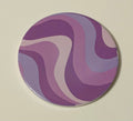 Wavy Purple Coaster