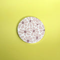 Pink Floral Coaster