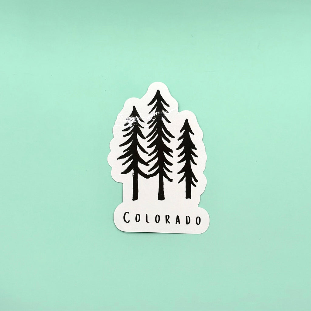 Colorado Tree Sticker