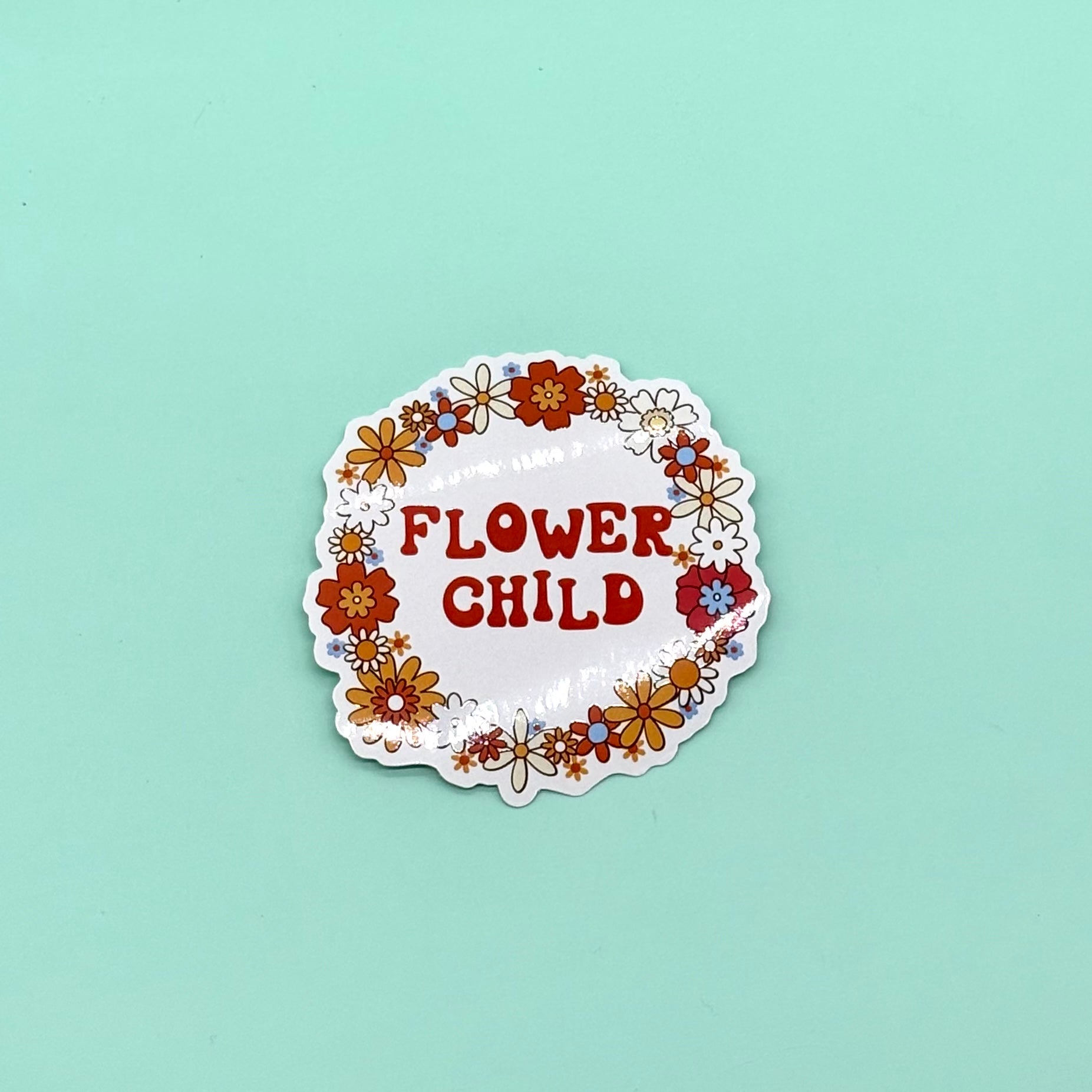 Flower Child Sticker