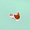 Chicken Butt Sticker