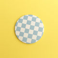 Blue Checkered Coaster