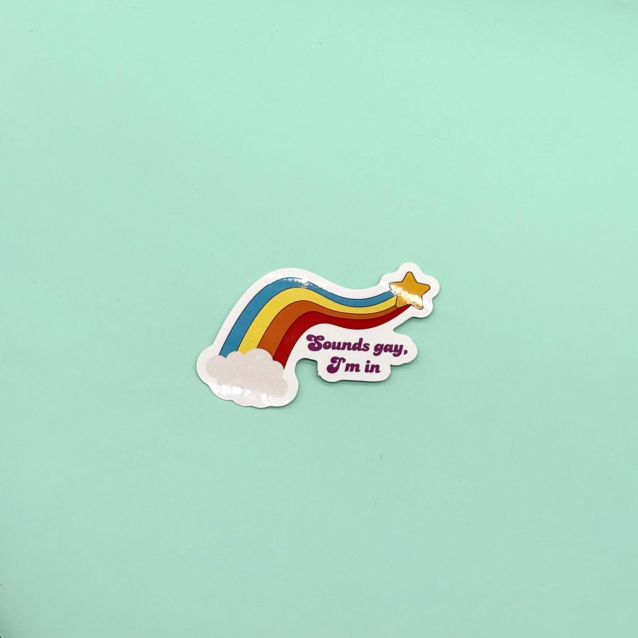Sounds Gay Sticker