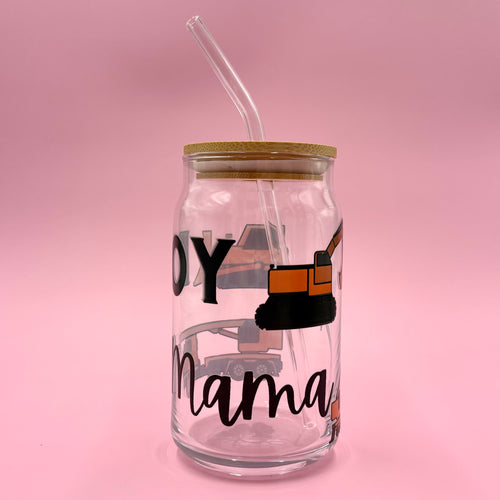 Boy Mama Glass