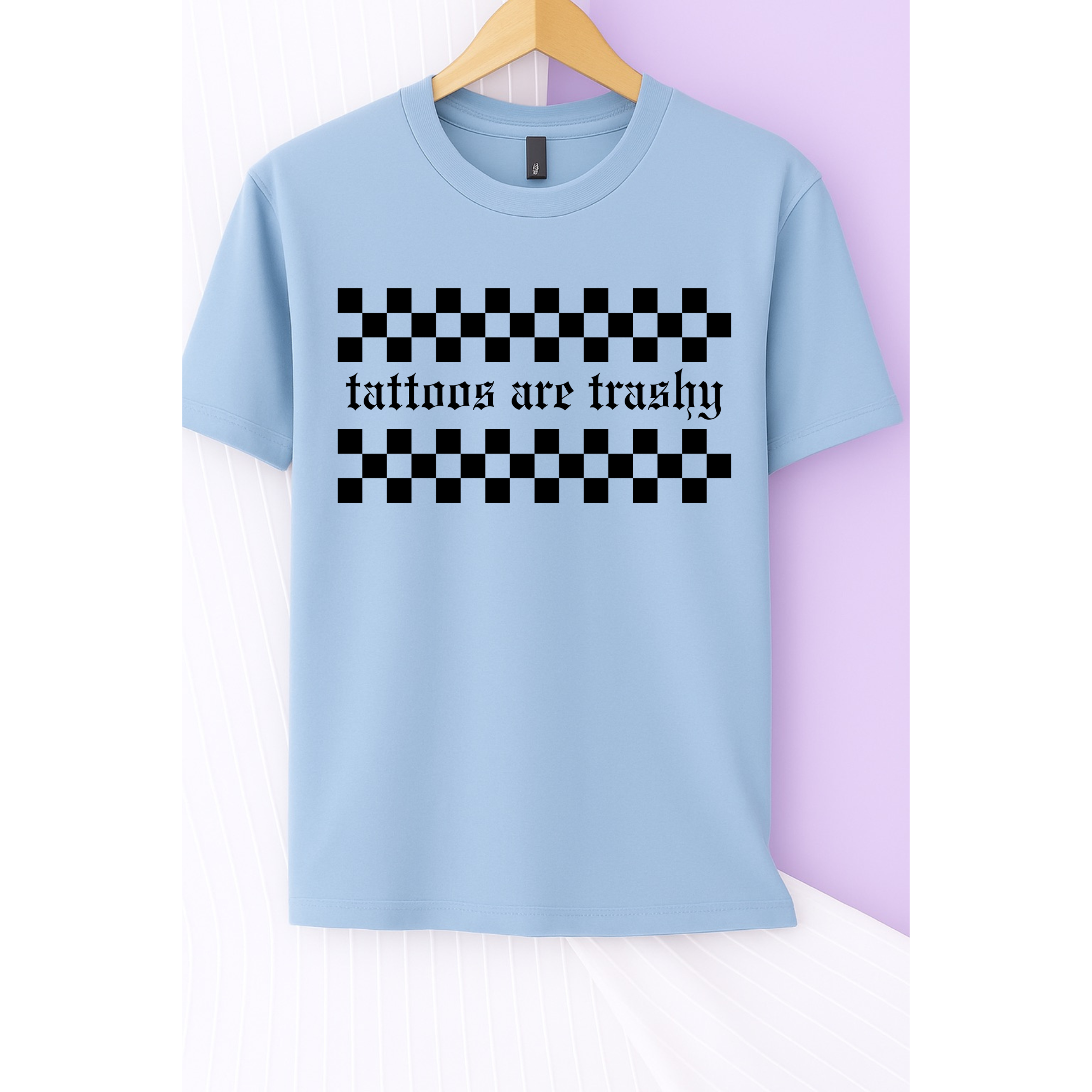 Tattoos are Trashy Tee (Black)