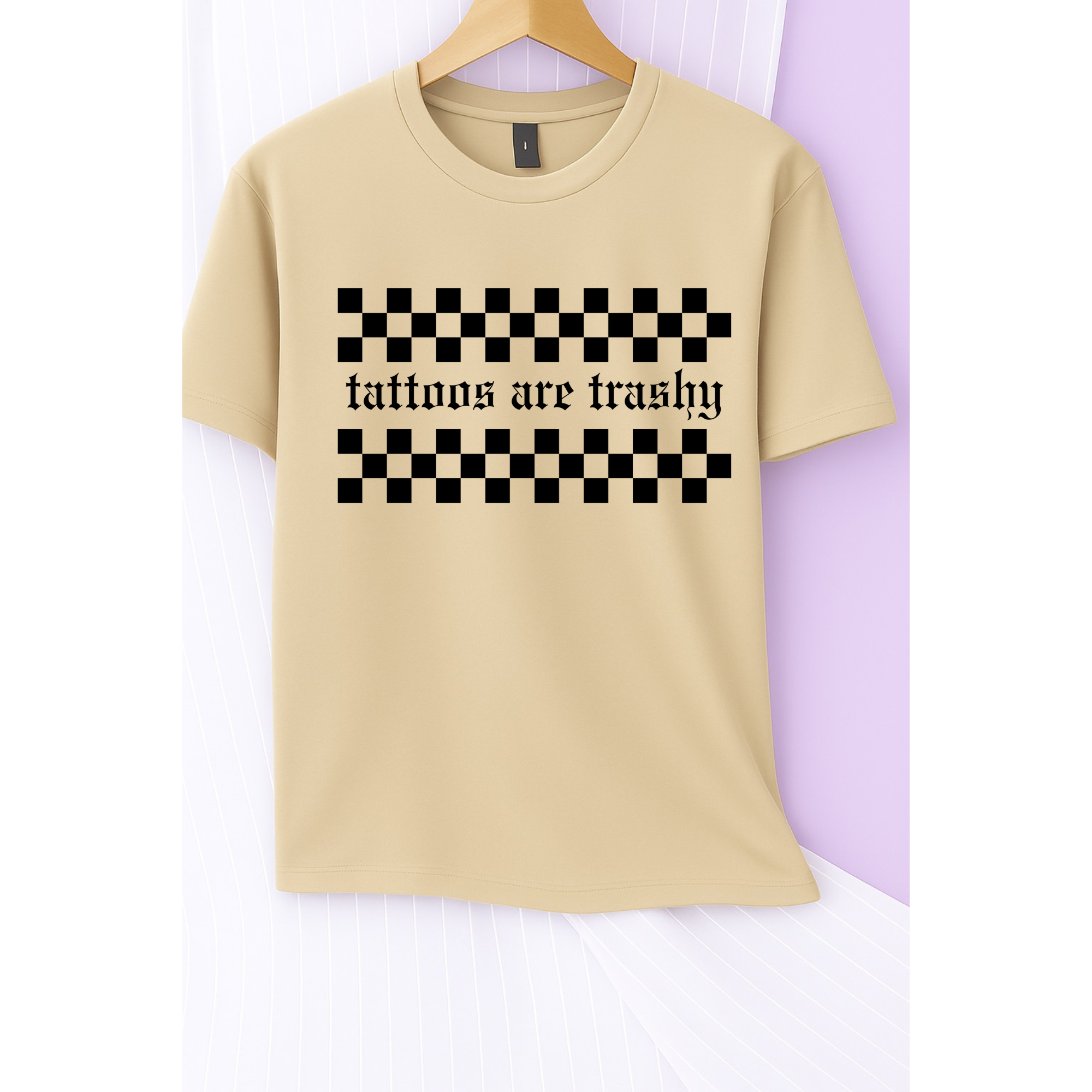 Tattoos are Trashy Tee (Black)