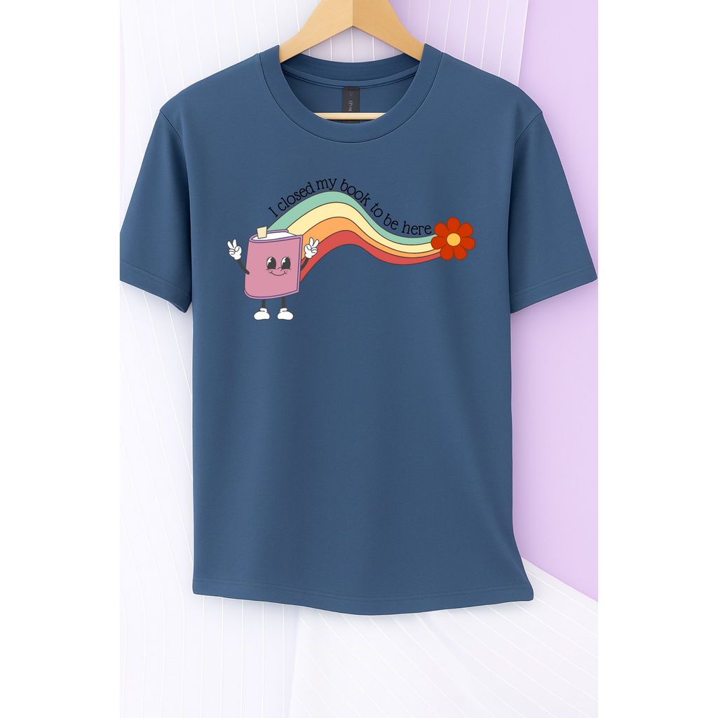 Closed My Book Tee