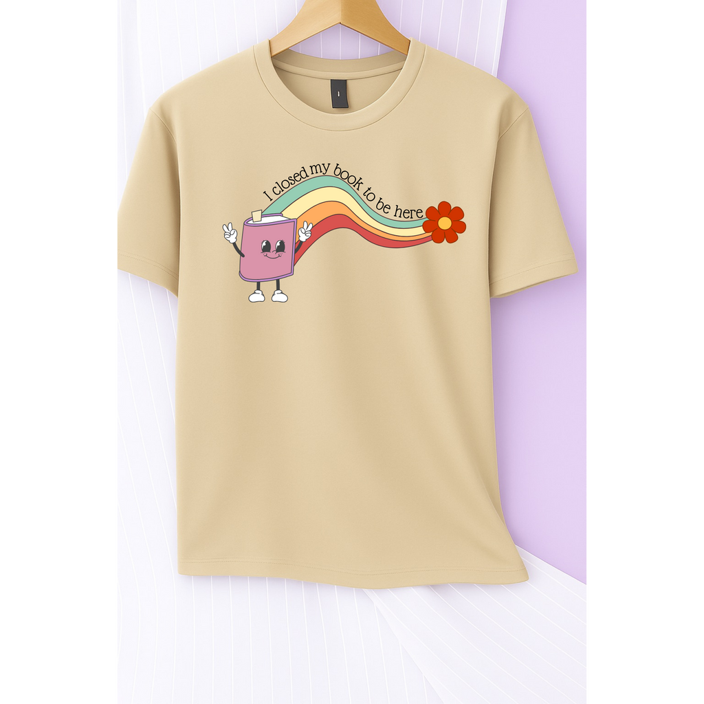 Closed My Book Tee