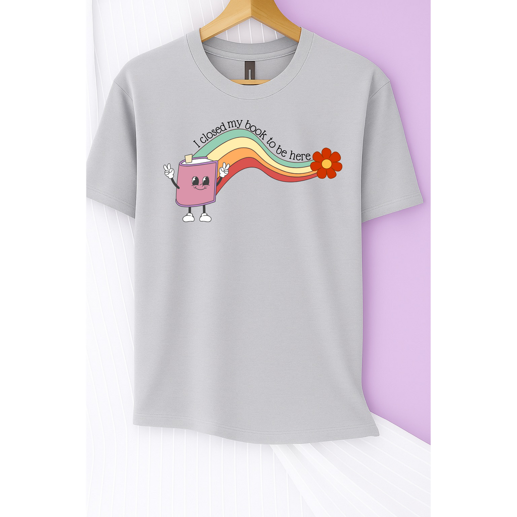 Closed My Book Tee