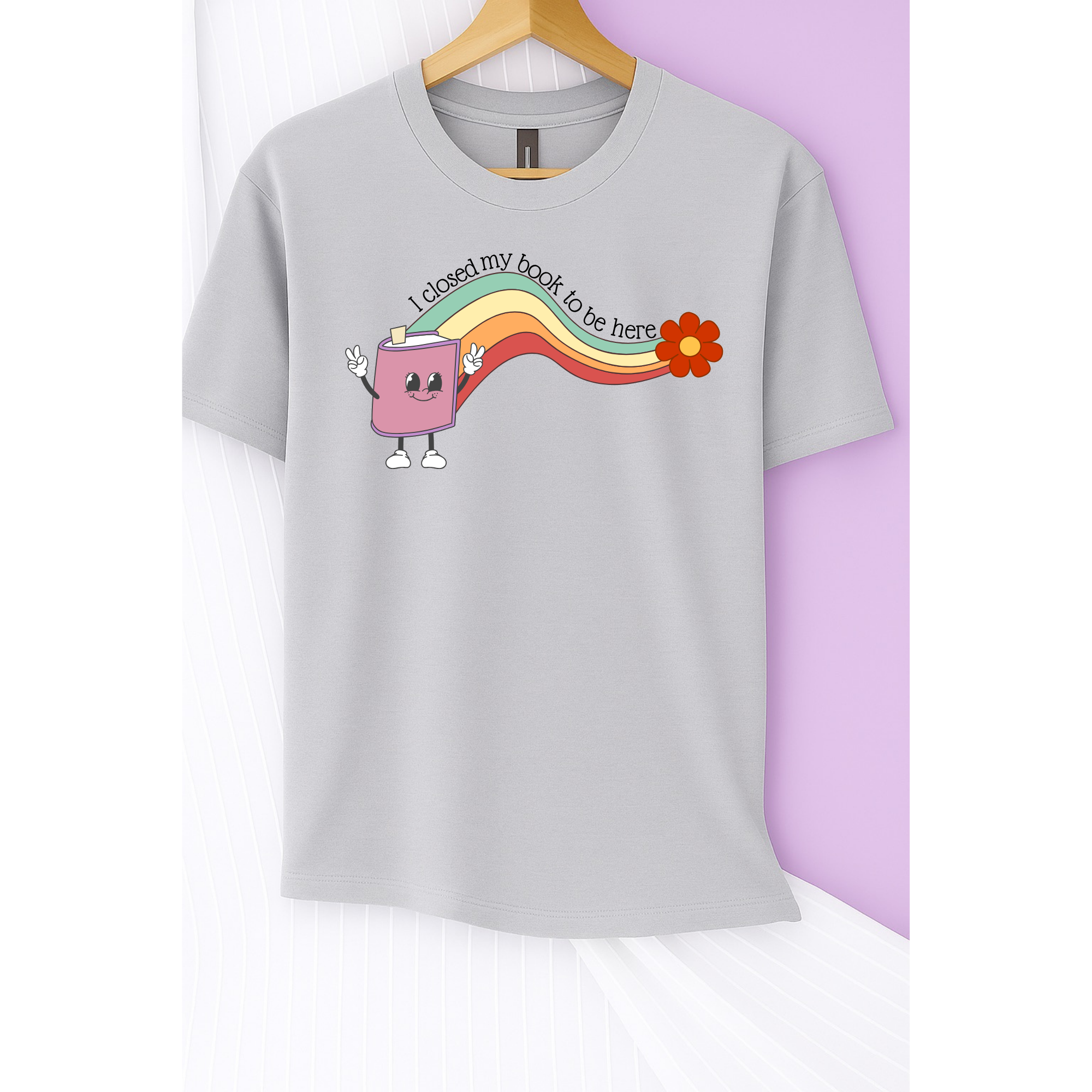 Closed My Book Tee