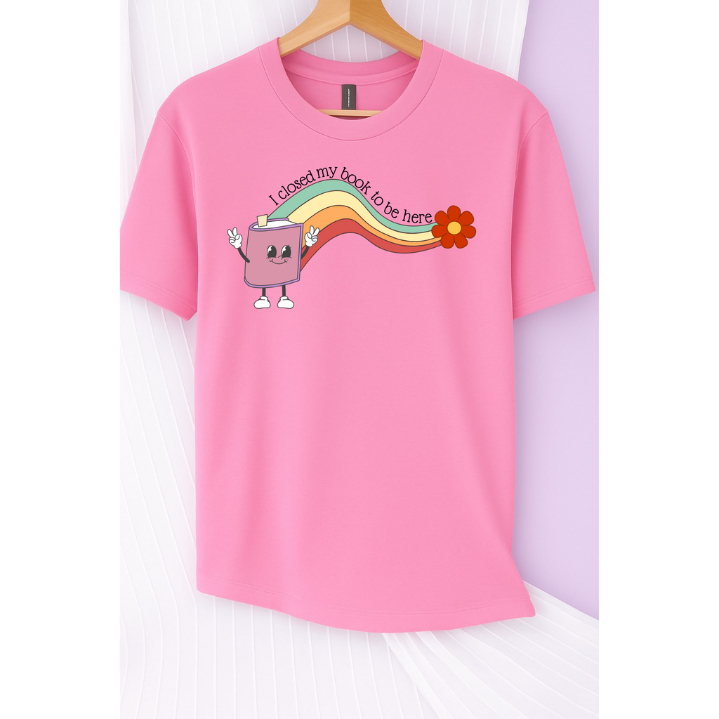 Closed My Book Tee