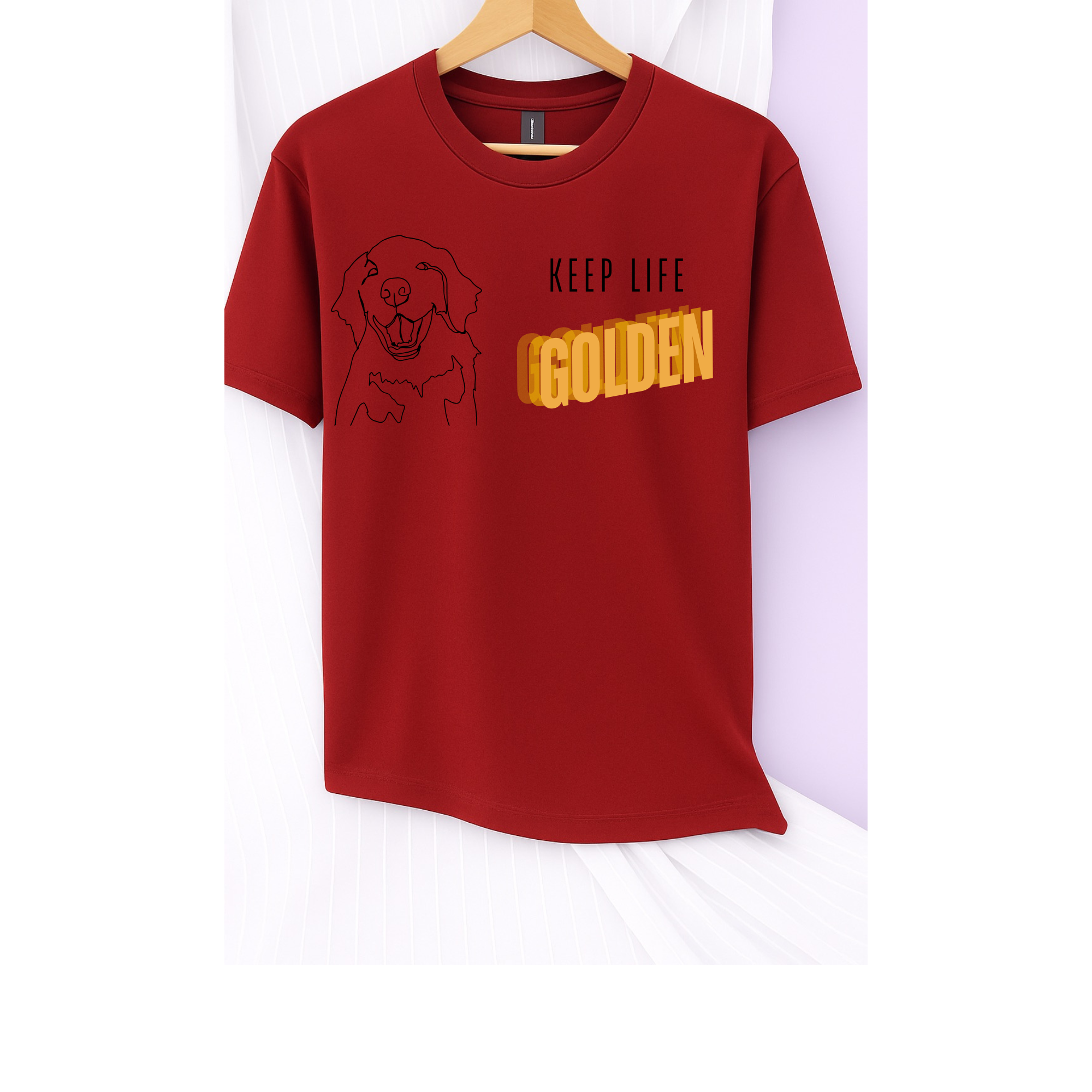 Keep Life Golden Tee