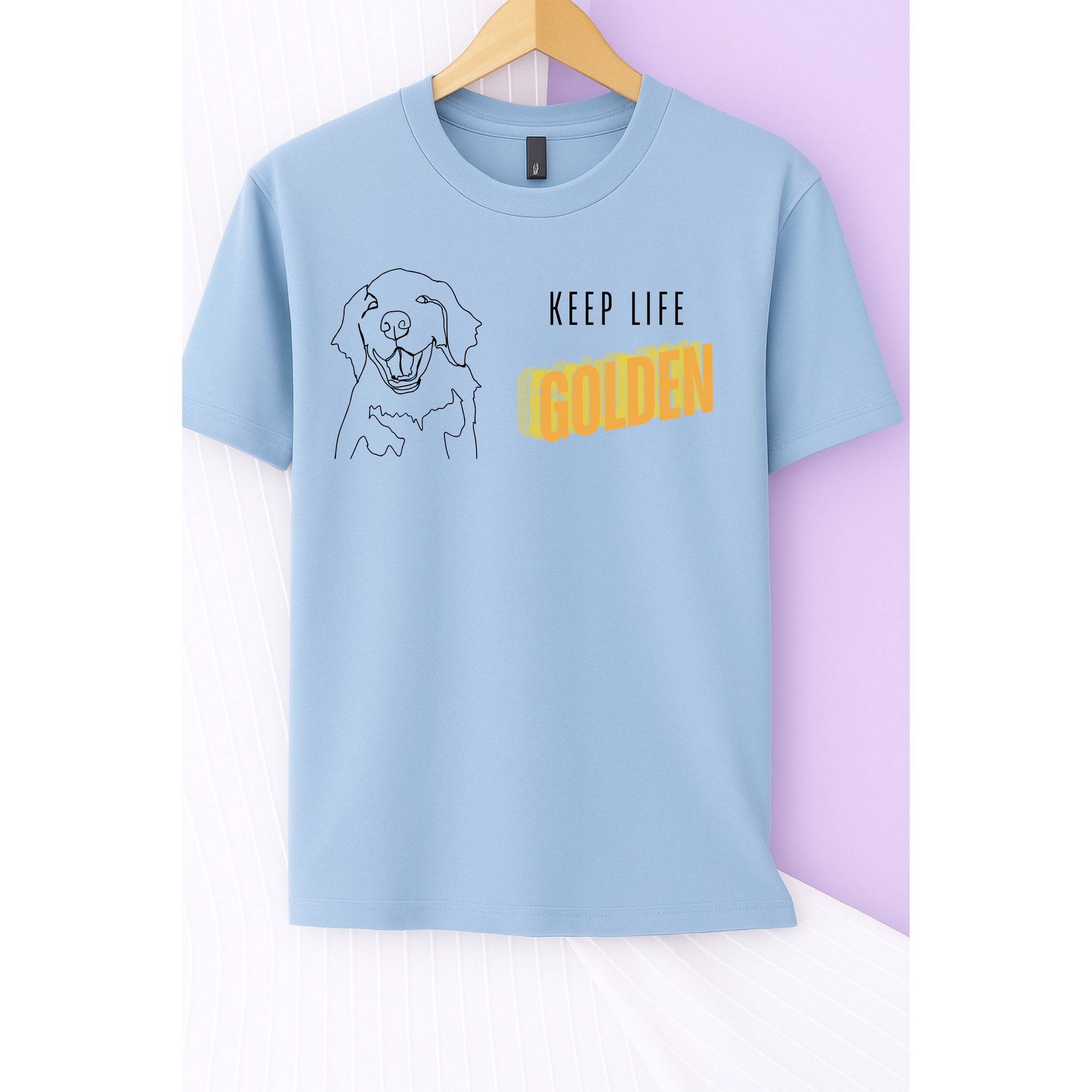 Keep Life Golden Tee