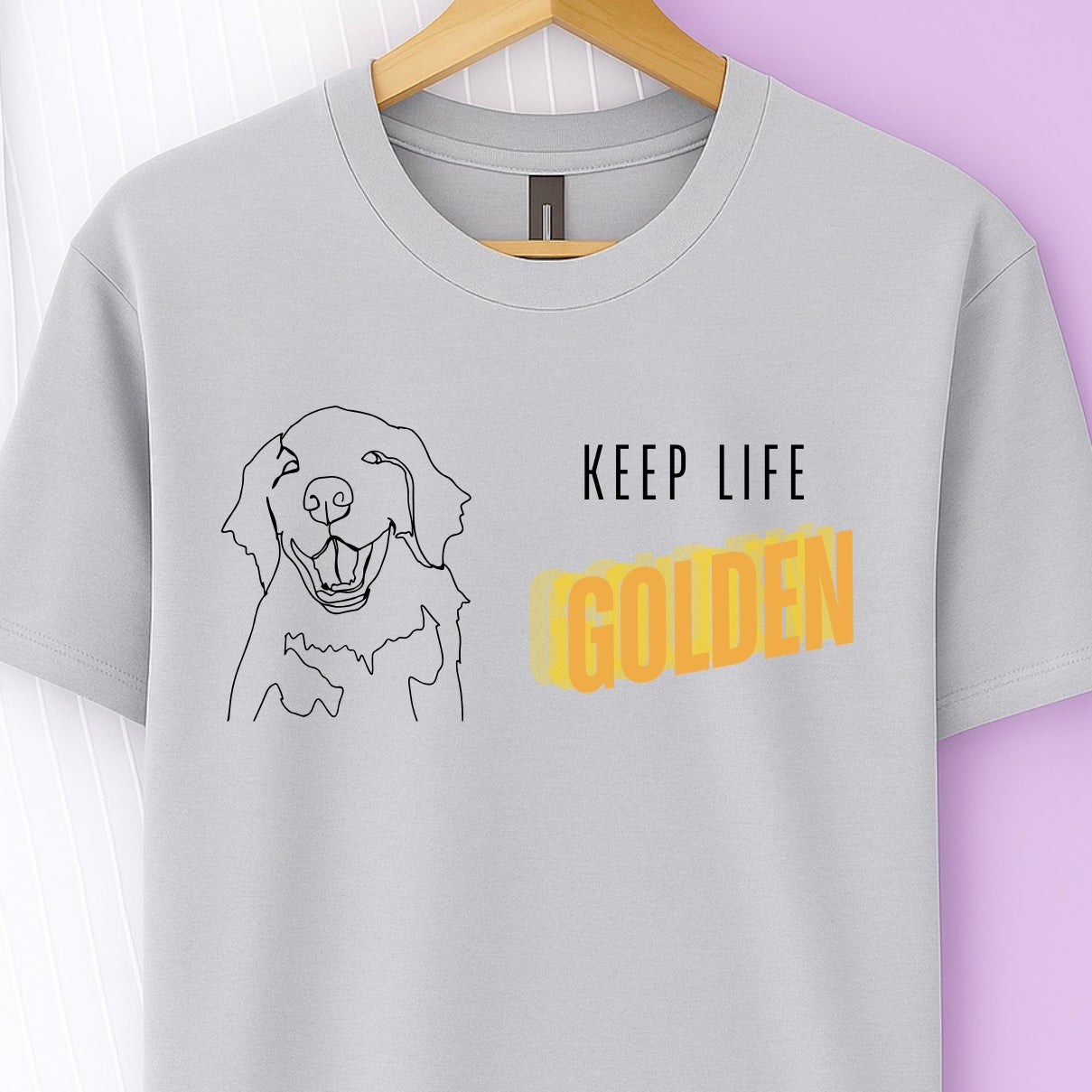 Keep Life Golden Tee