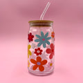 Bright Flower Glass