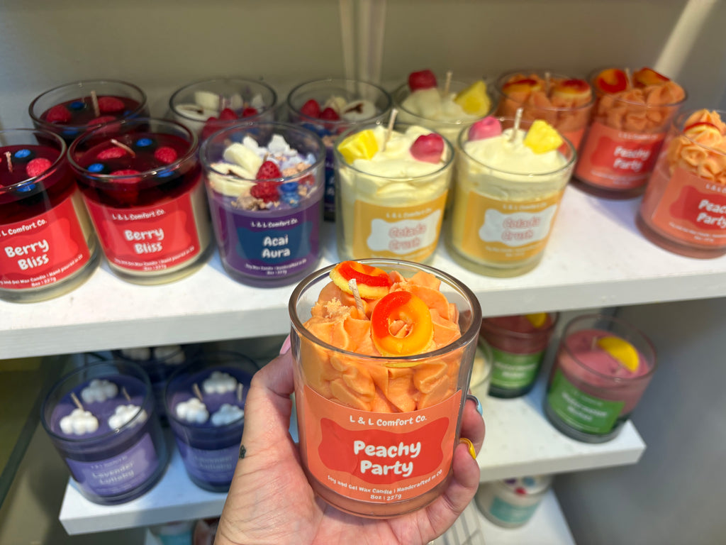 Peachy Party Candle