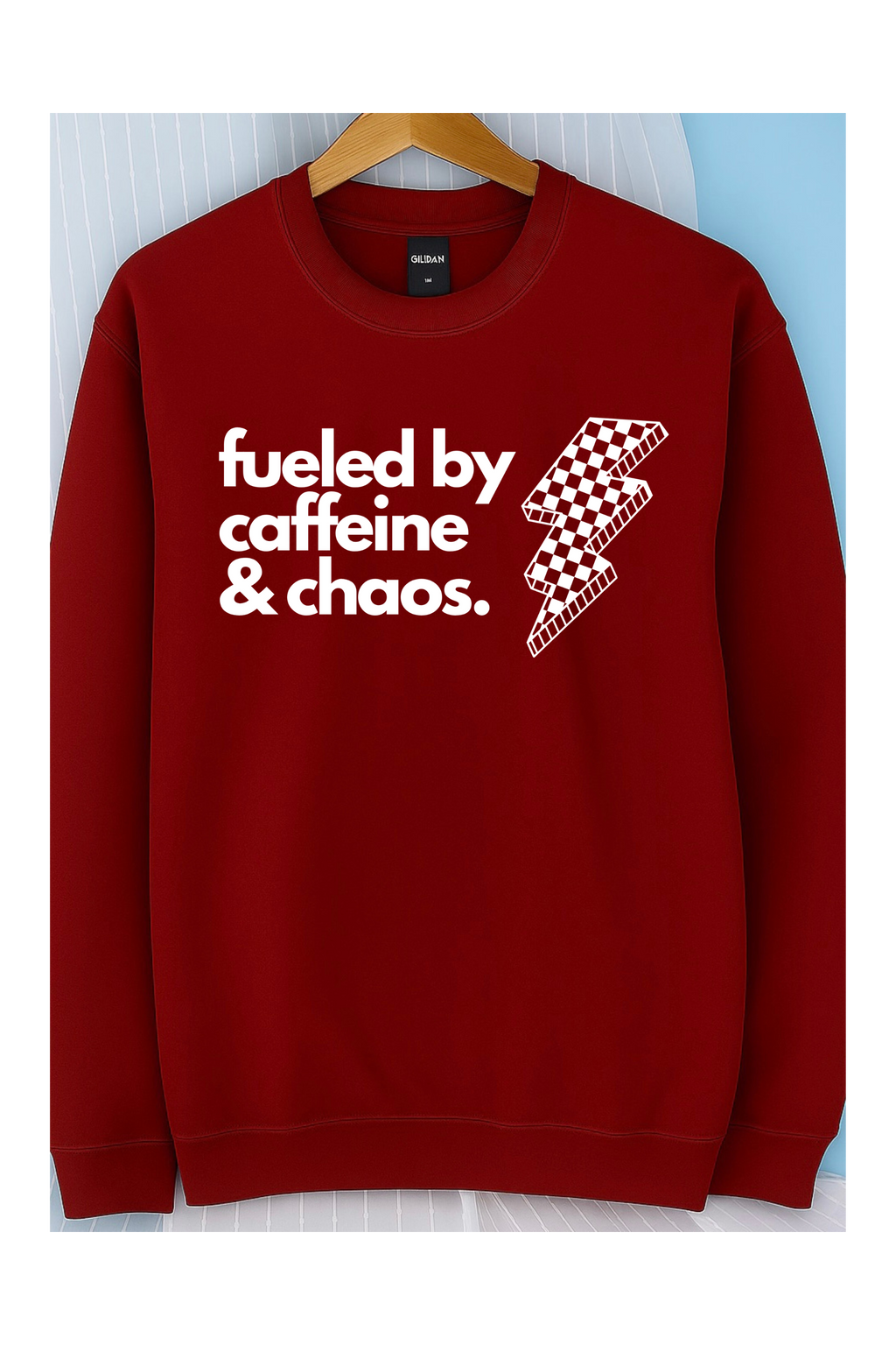 Caffeine and Chaos Crew (White)