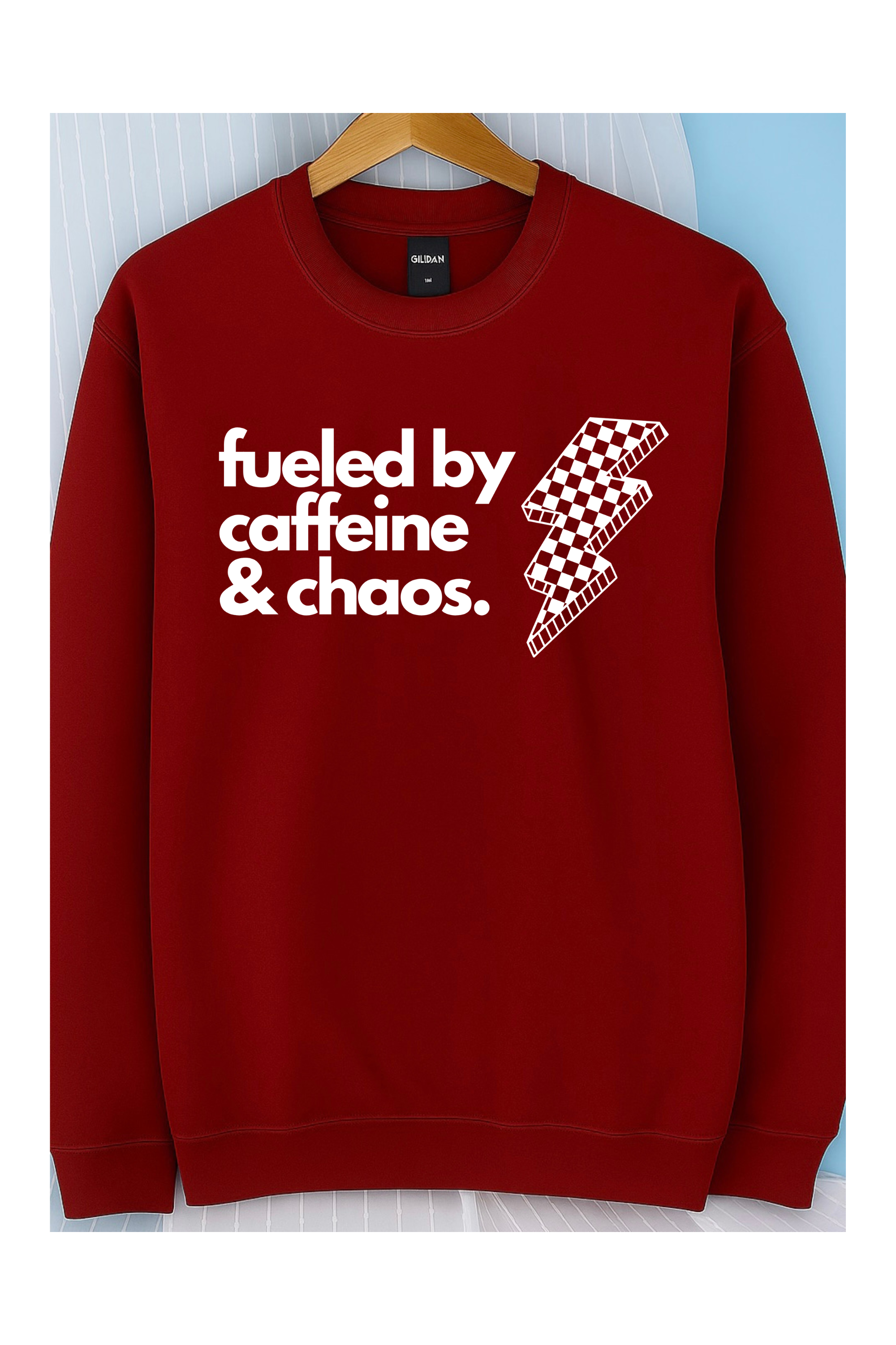 Caffeine and Chaos Crew (White)
