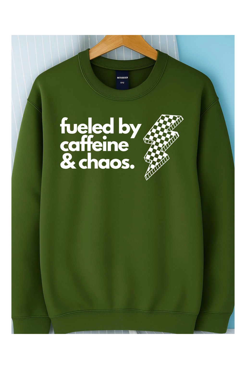 Caffeine and Chaos Crew (White)