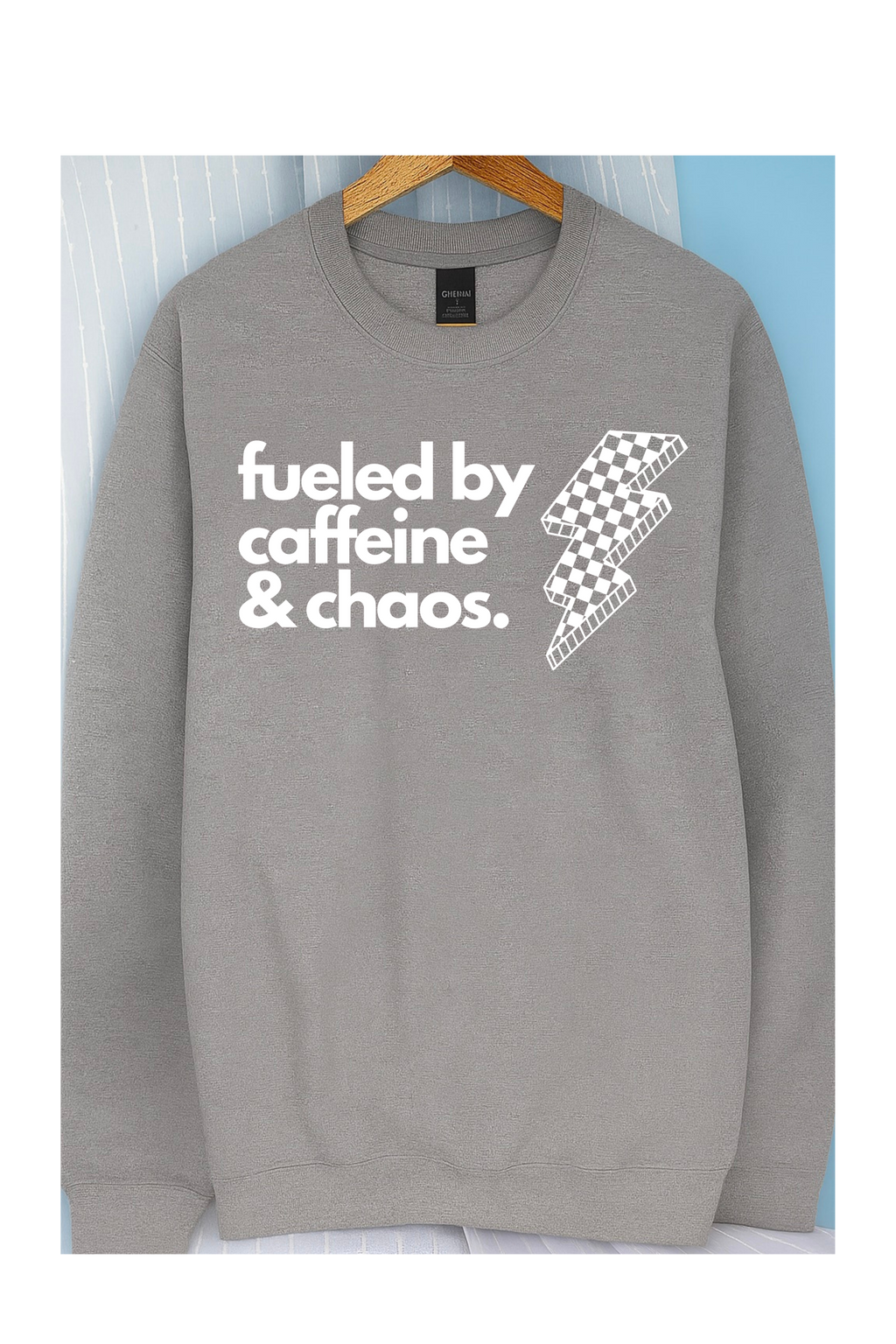 Caffeine and Chaos Crew (White)