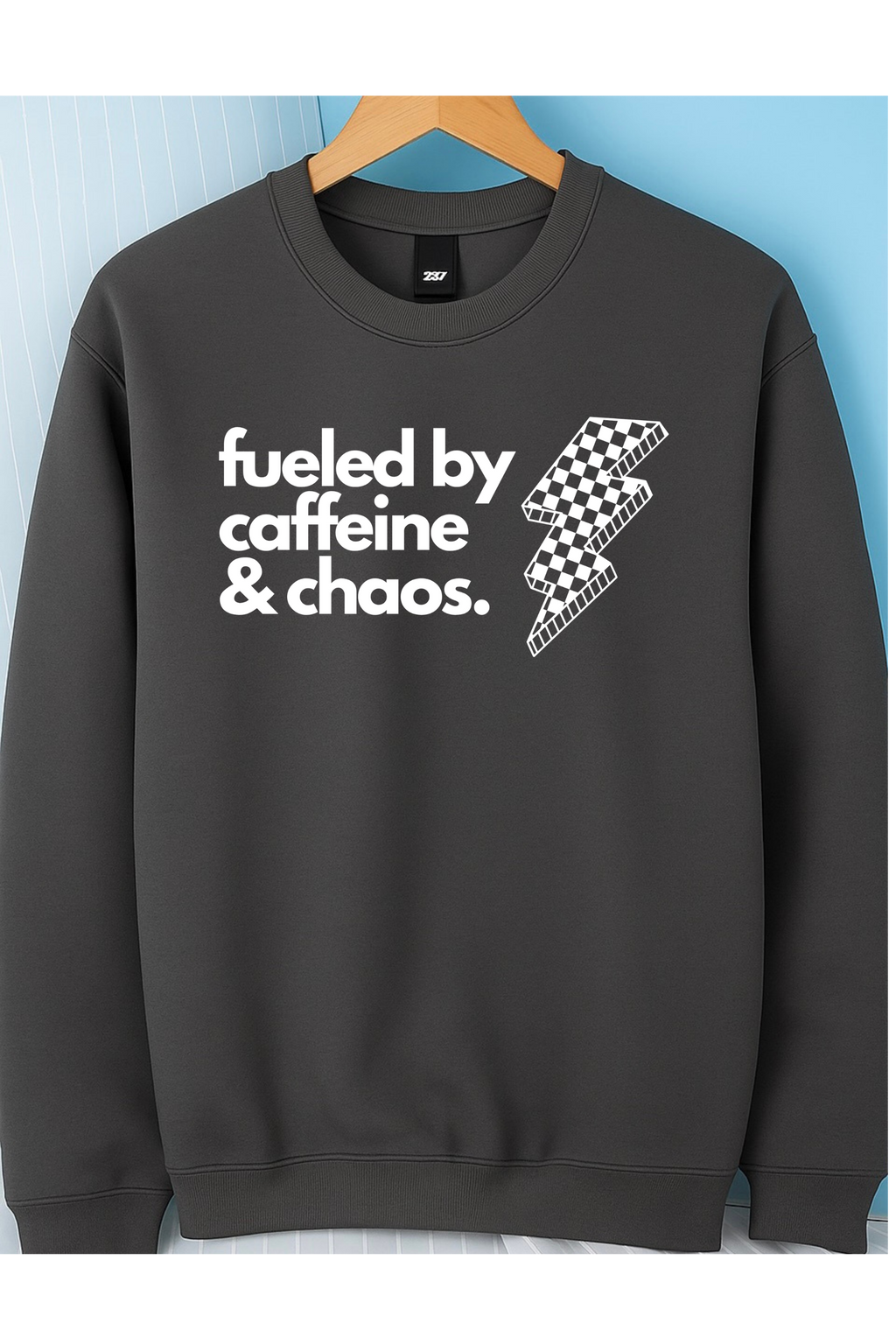 Caffeine and Chaos Crew (White)