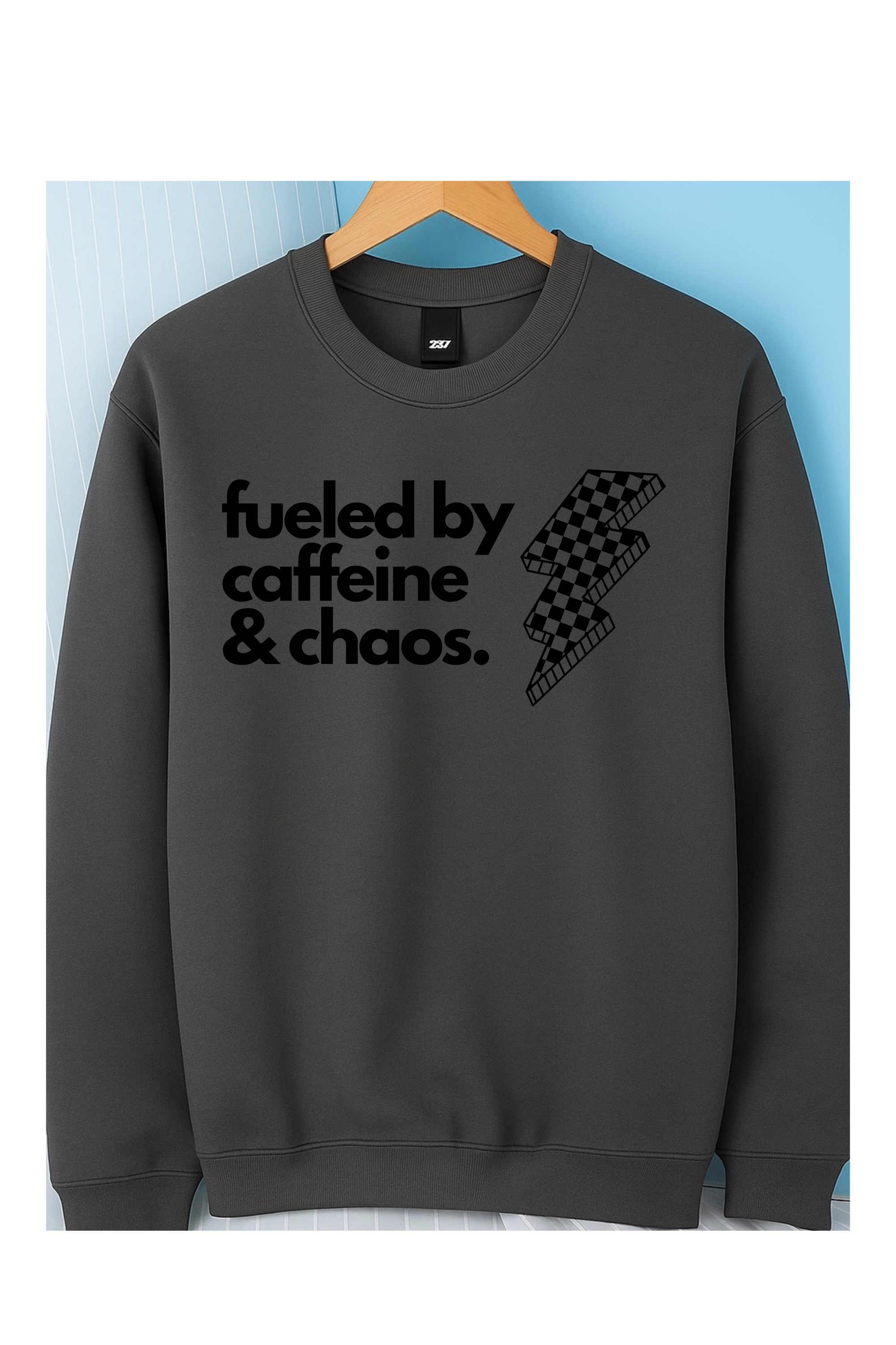 Caffeine and Chaos Crew (Black)