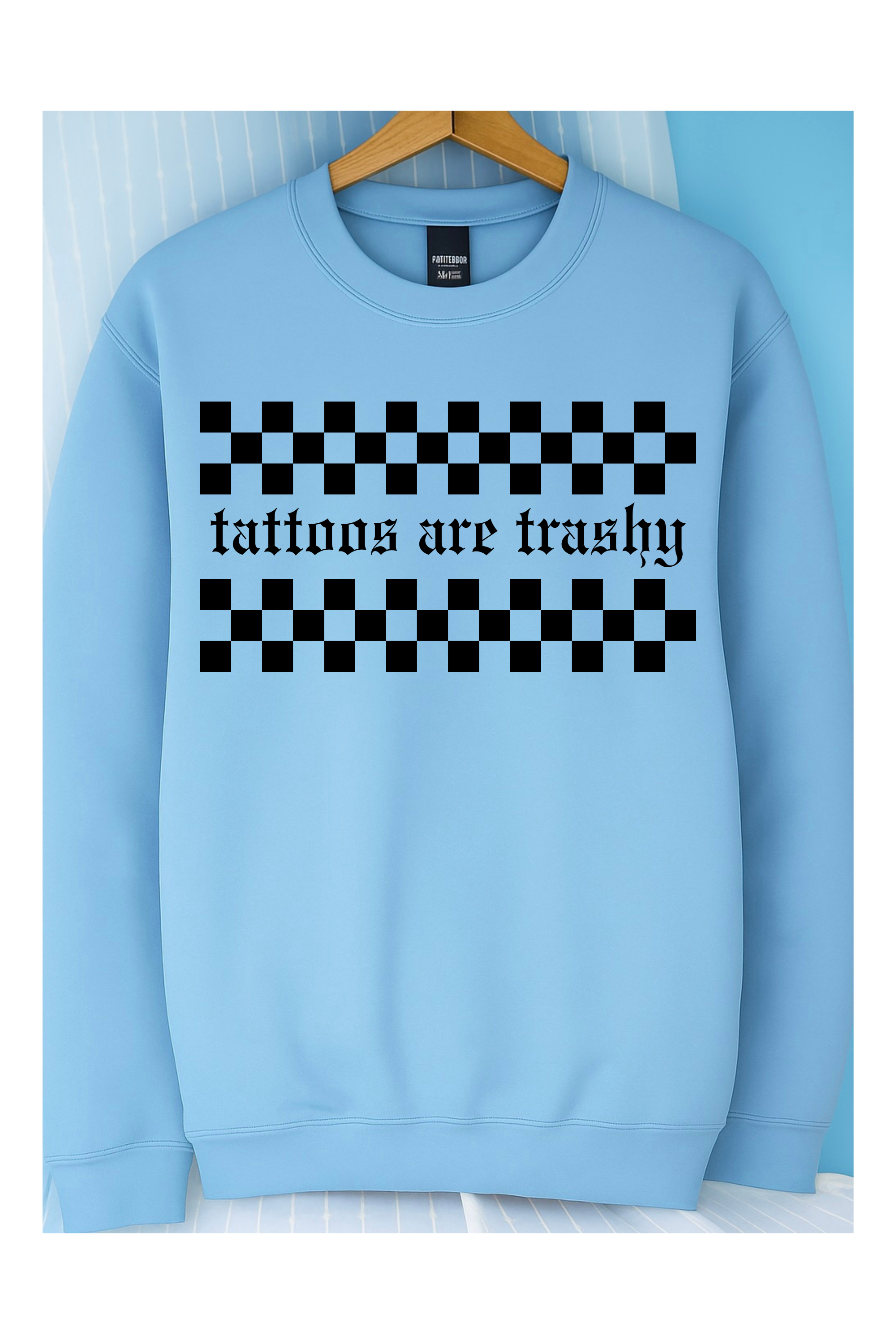 Tattoos are Trashy Crew (Black)