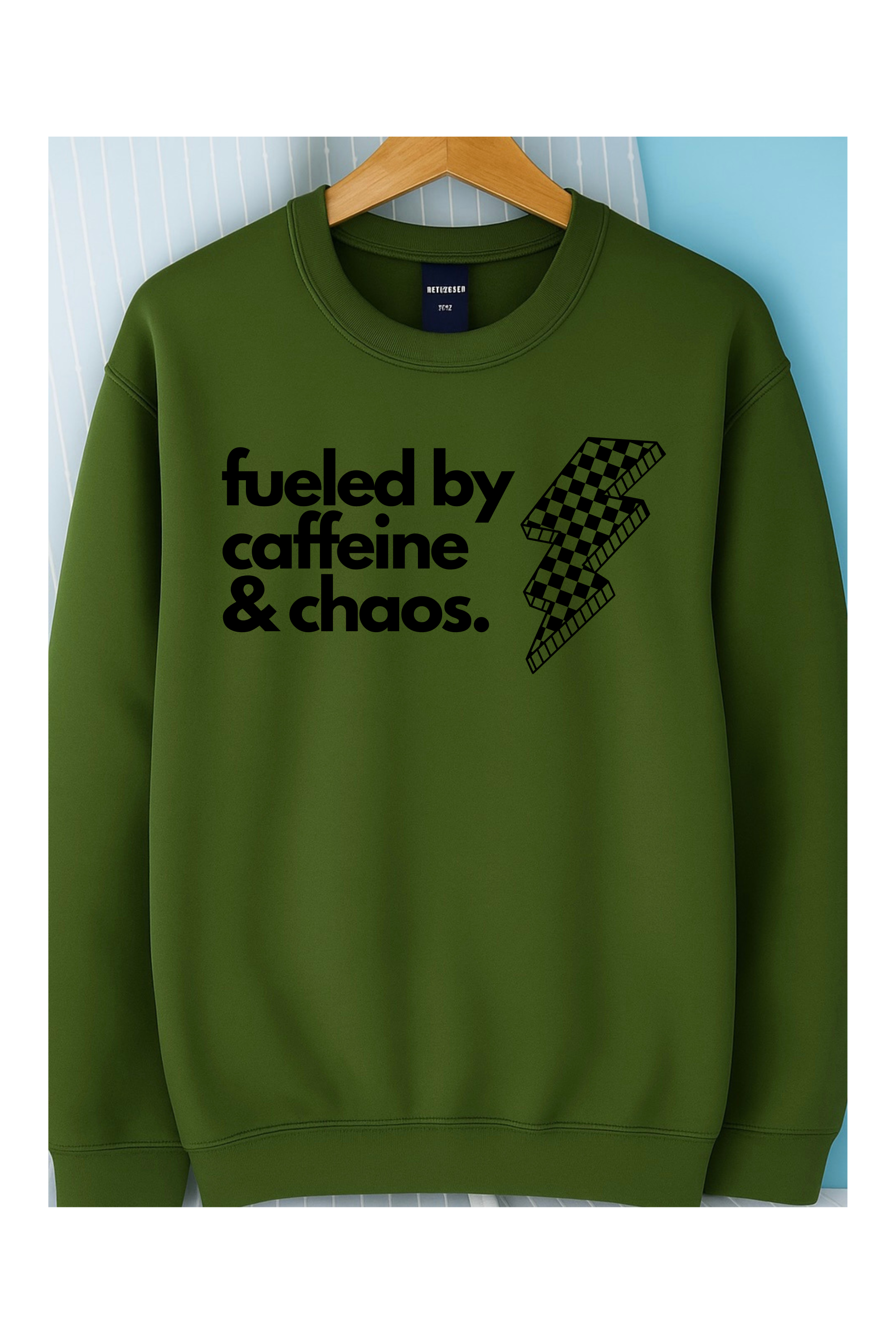 Caffeine and Chaos Crew (Black)