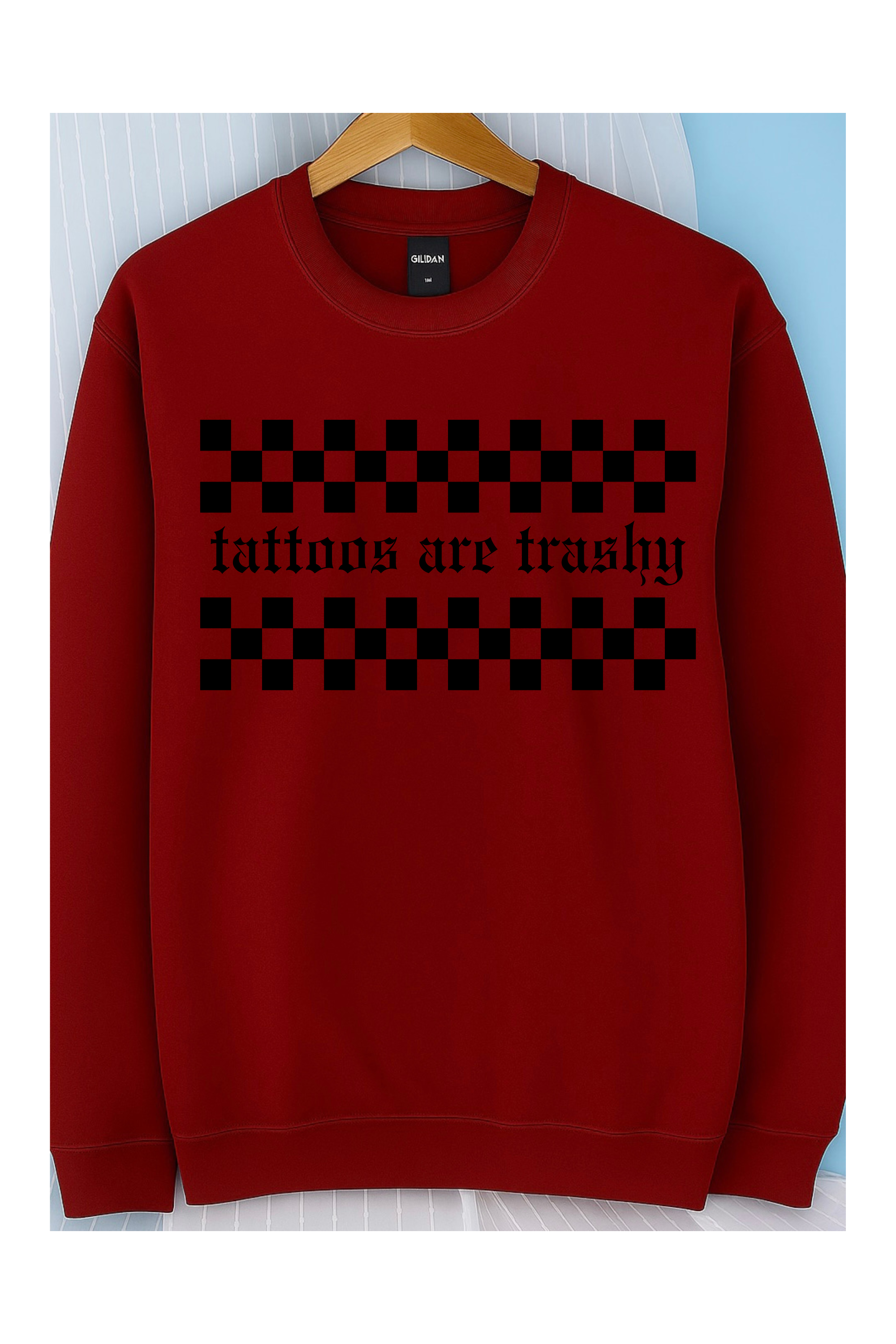 Tattoos are Trashy Crew (Black)