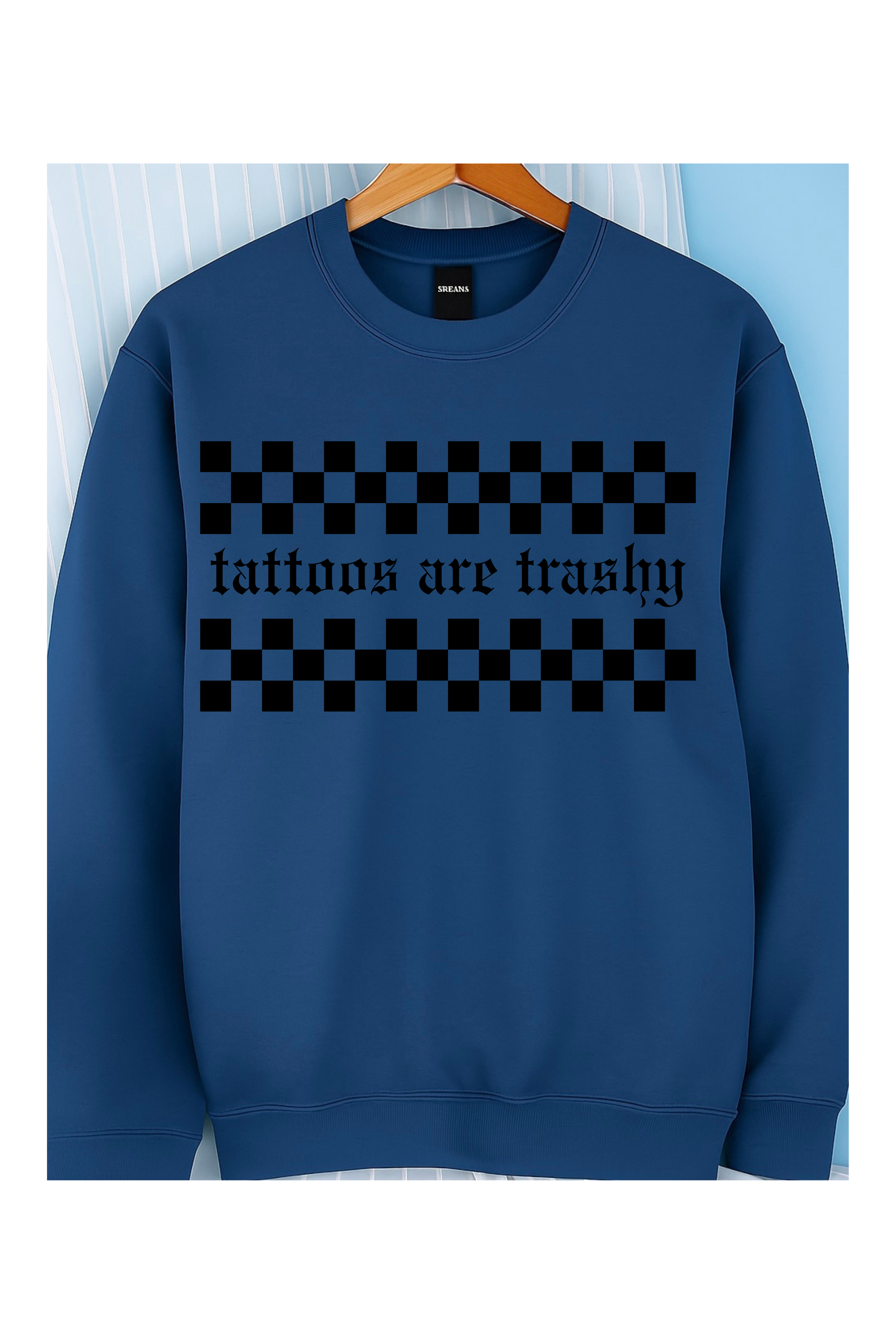 Tattoos are Trashy Crew (Black)