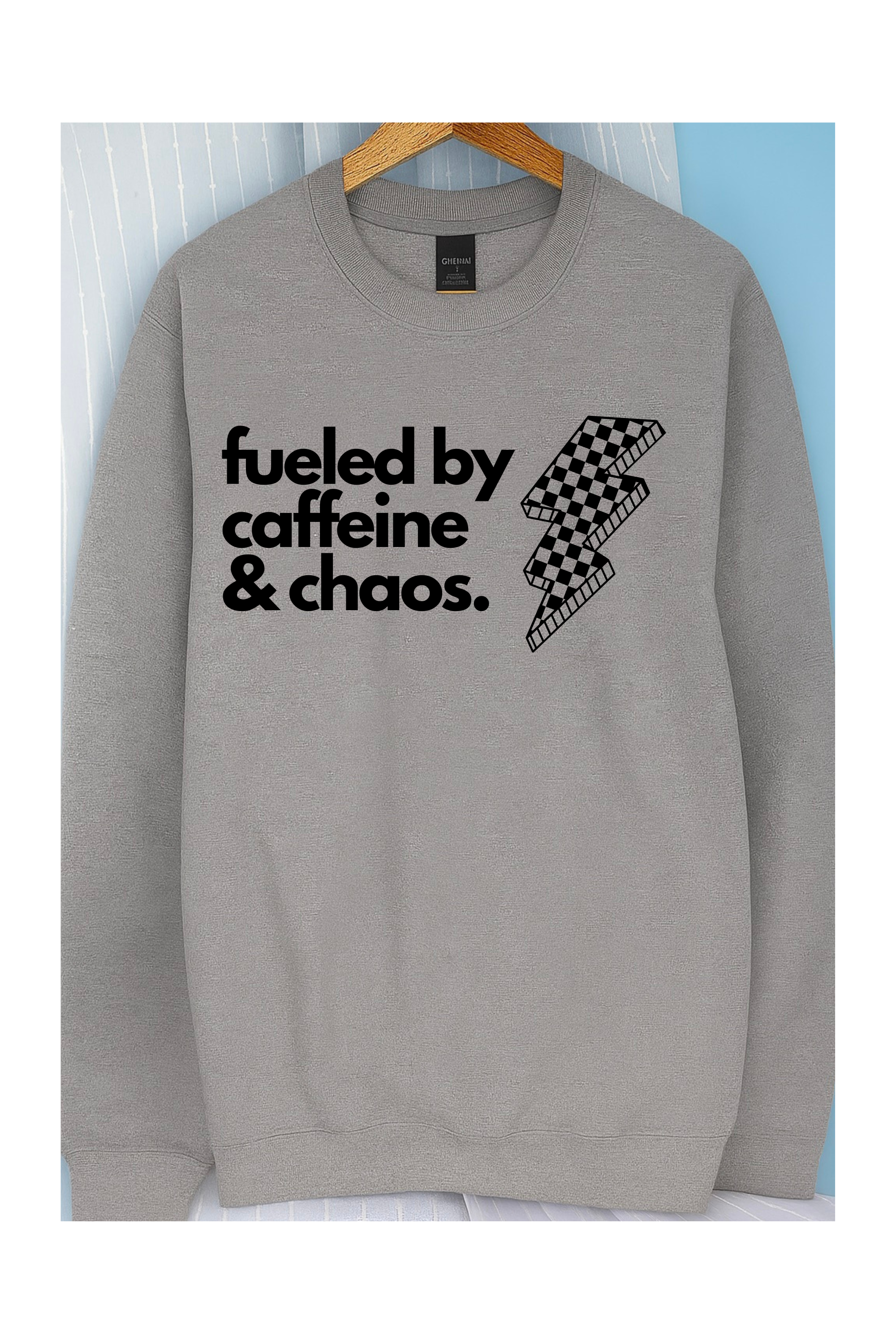 Caffeine and Chaos Crew (Black)
